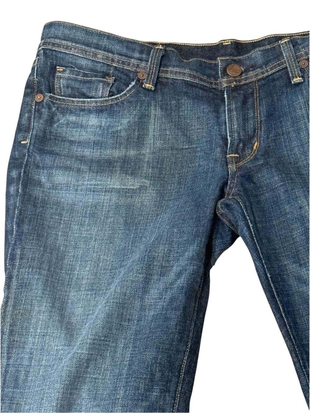 Citizens of Humanity Med/Dark Wash Ingrid Low-Rise Flare Jeans Women’s Size 31 - Picture 10 of 11